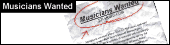 Musicians Wanted